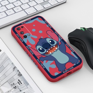 เคสโทรศัพท์ OPPO Realme X7 PRO Realme X7 Max 5G cartoon cute Stitch Pixar Princess เคส Boys พิมพ์ด้านข้างสแควร์ขอบรูปแบบ Liquid ปลอกซิลิโคนคลุมทั้งหมดกล้องป้องกันการกระแทก