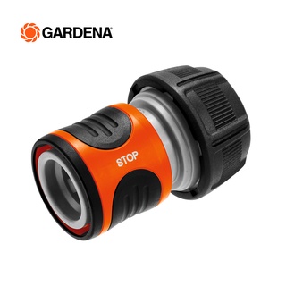 Gardena ข้อต่อสวม แบบมีระบบหยุดน้ำในตัว ขนาด 3/4” (19มม.) (1…