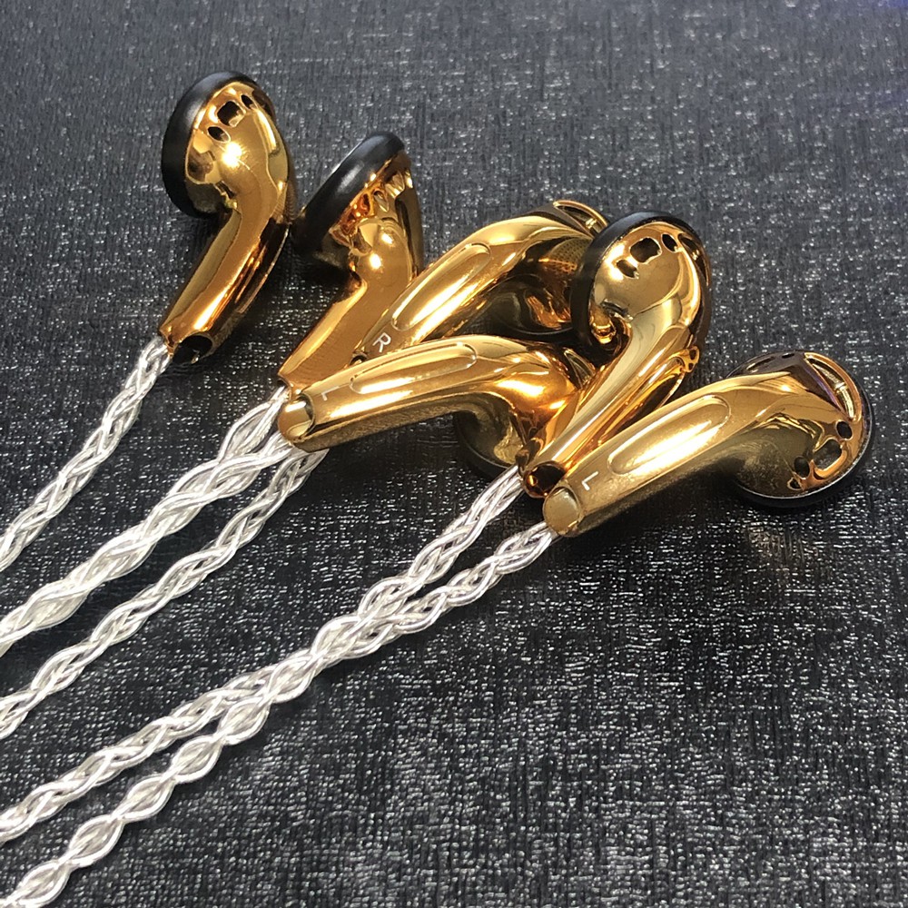 FENGRU Golden MX 3.5mm Earbud 32ohms PU Composite Membrane Dynamic Driver DJ HIFI Headset Bass Earbud PK Vido MX500 PK2 EMX500S #8