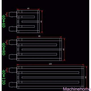 MC-Aluminum Liquid Water Cooling Block Computer CPU Radiator PC Laptop CPU Heat Sink System Parts