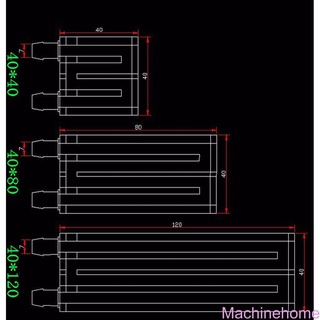 MC-Aluminum Liquid Water Cooling Block Computer CPU Radiator PC Laptop CPU Heat Sink System Parts