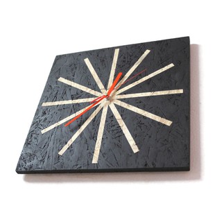 นาฬิกาไม้ นาฬิกาแฮนด์เมดติดผนัง นาฬิกาไม้แขวนผนัง นาฬิกา Modern สวยๆ นาฬิกา Handmade ,Wood wall clock