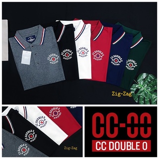 🔖NEWเสื้อยืดคอปกโปโลงานปัก~งานป้ายชนช้อปCCOO ทรงตรง ผ้านิ่ม ใส่สบาย ผ้าจุติไมโคร{M,L,XL,XXL}POLO MAN04