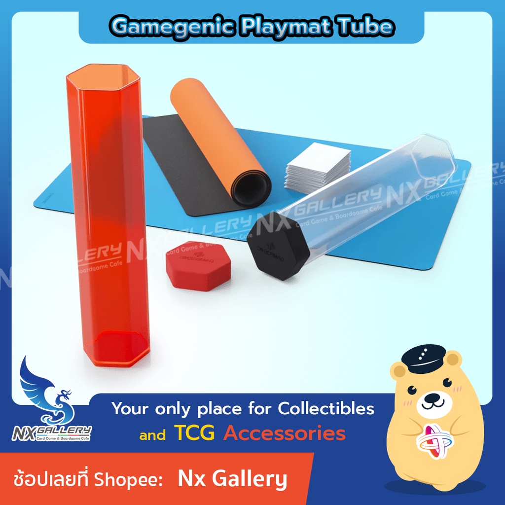 [GameGenic] Playmat Tube / Mousepad Tube - กระบอกใส่แผ่นรองเล่น แผ่นรองเมาส์ (for MTG / Pokemon TCG)