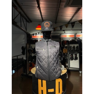 เสื้อแขนกุด HARLEY-DAVIDSON VEST-CORURA RIPSTOP,WAN,GRY