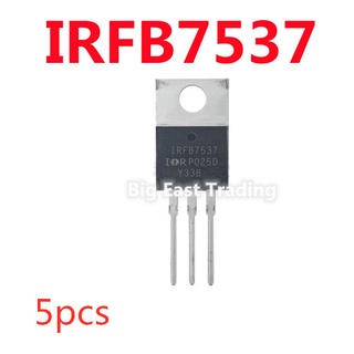 5pcs IRFB7537 IRFB7537PBF New Original TO-220 60V 173A,guaranteed quality