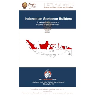 Indonesian Sentence Builders : Beginner to Pre-Intermediate : 9783949651502 - 100% original