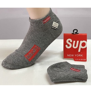 ถุงเท้ากีฬาข้อข้อตาตุ่ม ถุงเท้าSup สีเทา ขนาด 24-28 ซม.Sup-w