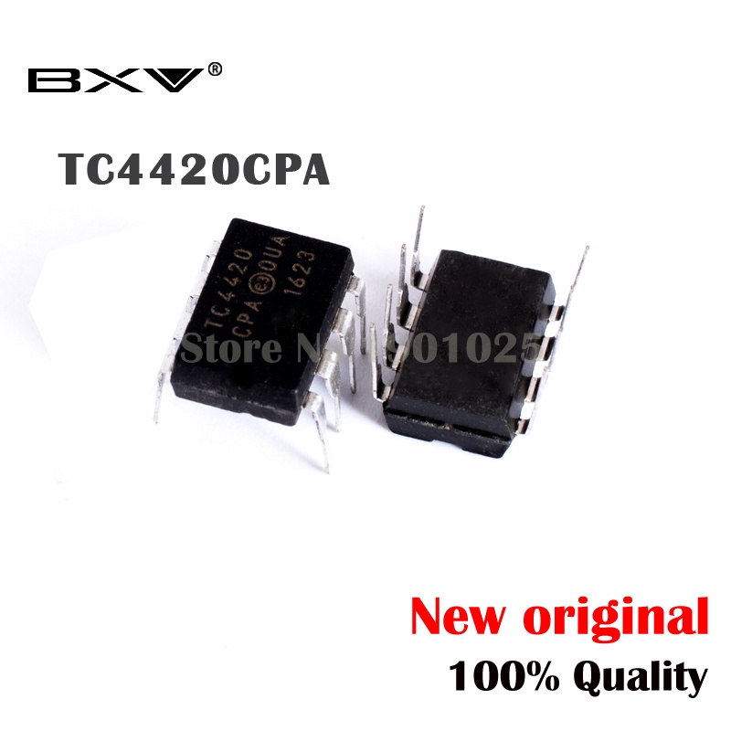 10 ชิ้น/ล็อต TC4420EPA TC4420CPA TC4420 DIP-8 ในส่วนประกอบอิเล็กทรอนิกส์