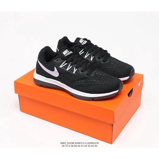 Nike Air Zoom winflo 4 ช้าผ่านช็อต ก๊าซรองเท้าวิ่งในตัวMens Sneakers Running ShoesPremium-36-45 EURO  RM169