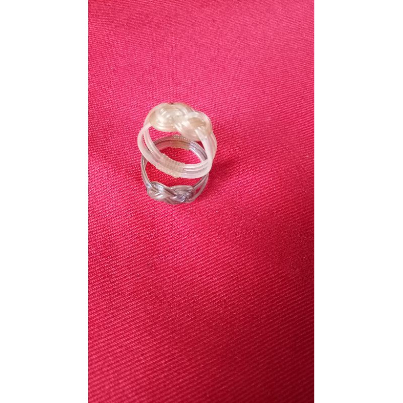 แหวนหางช้างไทย 100% แหวนพิรอดสีขาวหางช้างแท้รับประกัน