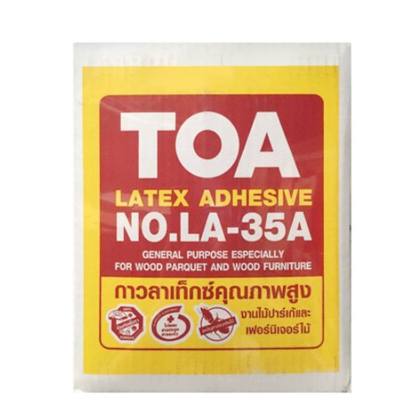 กาวลาเท็กซ์ ทีโอเอ LA-35A ขนาด 10 กิโลกรัม LA35 #MMD011-T35A10