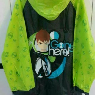 เสื้อกันฝนลาย Ben10