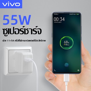 ชุดชาร์จ ViVO NEX Type-c ของแท้ 100% ชาร์จไวขึ้นถึง 2 เท่า Fast charging รองรับX27/X27pro/IQOO/NEX/X23/Z3 NEX iqoo รุ่น6