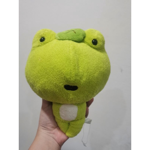 ตุ๊กตา​กบเขียว​ San-x​ Kitto ashitawa tsuginohi kerori