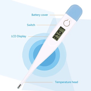 ปรอทวัดไข้ ดิจิตอล วัดอุณภูมิ ได้ทั้งเซ็วเซียสและฟาเรนไฮ พกพาสะดวก