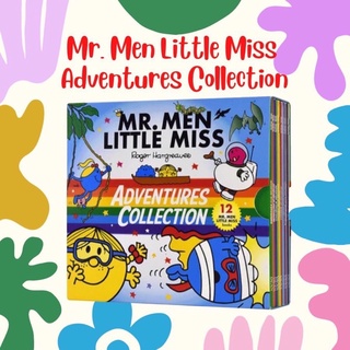 นิทานภาพ Mr.Men &amp; Little Miss adventures collection เซต 12 เล่ม