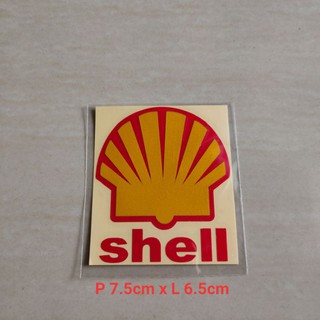 สติกเกอร์ไดคัท ลาย Shell คุณภาพดี