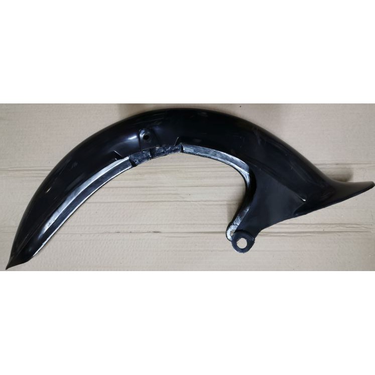 บังโคลนหน้า C70 สีพื้นดำ บังโคลนหน้า C70 รถมอเตอร์ไซค์ฮอนด้าC70