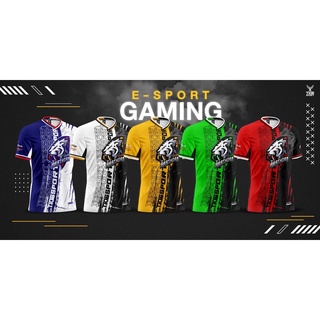 เสื้อพิมพ์ลายE-SPORTลายใหม่สายGAMMINGห้ามพลาด