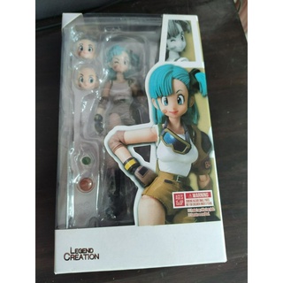 โมเดลฟิกเกอร์ PVC อนิเมะ Dragon Ball SHF BULMA ของเล่นสําหรับเด็ก