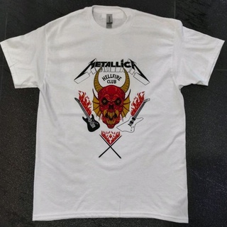 เสื้อยืด HELLFIRE CLUB X Metallica ลิขสิทธิ์แท้ปี 2022