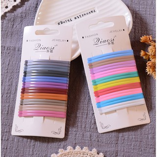 ✨พร้อมส่งจากไทย กิ๊บติดผม 20สี กิ๊บติดผมแคนดี้ กิ๊บชุด เซ็ตกิ๊บ กิ๊บเกาหลี หลากสี B-09