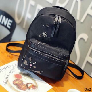 Korea nylon backpack ทำจาก nylon พร้อมซับด้านใน