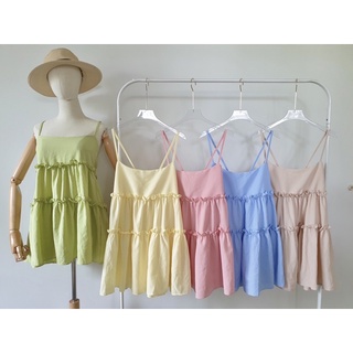 Minidress บับเบิ้ล3ชั้น