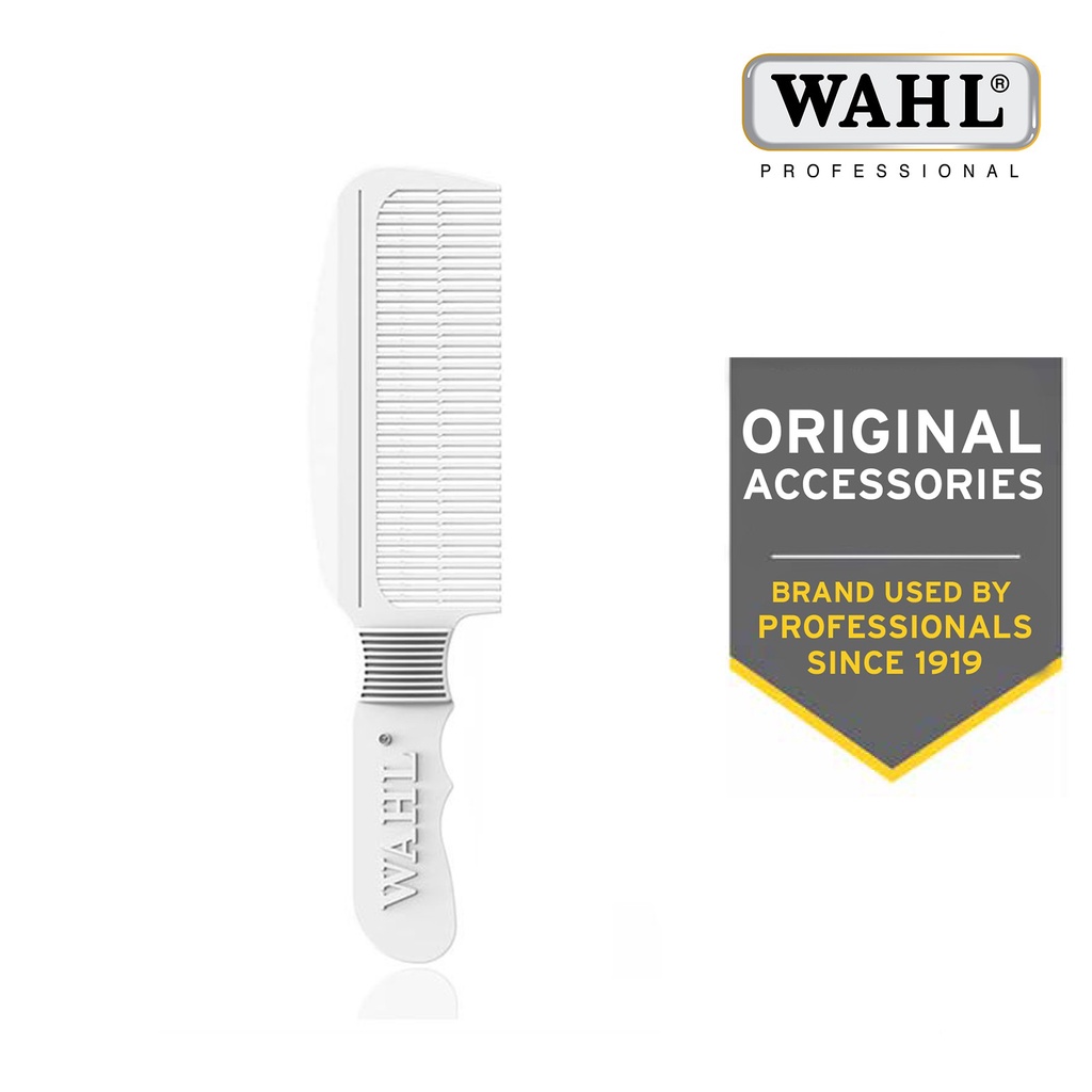 WAHL Speed Comb Flat Top สีดํา สีขาว