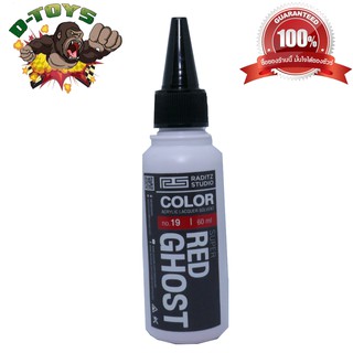 สีโมเดล กันดั้ม Super Red Ghost ขนาด 60 ml สำหรับ Airbrush