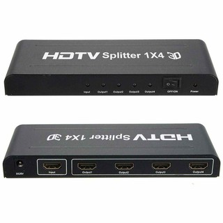 เอดดีเอ็มไอ HDMI splitter 1x4 เข้า1ออก4จอ FULL HD 3d เวอร์ชั่น1.4 แบบดี ยังไม่มีคะแนน