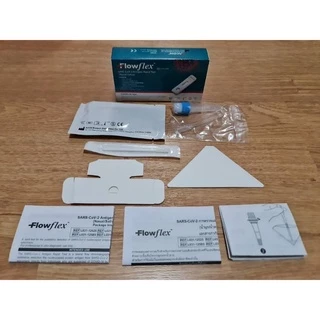 🔥Flowflex 2in1 ชุดตรวจATK ตรวจน้ำลาย หรือจมูก มาตรฐานสากล ตรวจเจอเชื้อแม้ปริมาณน้อย