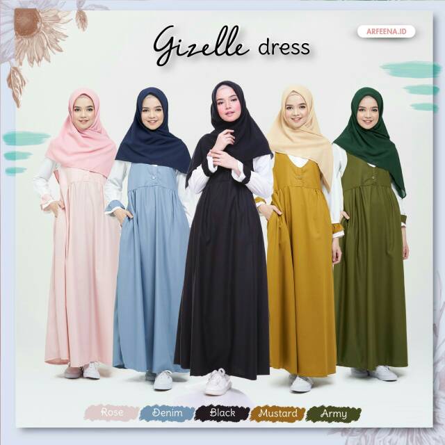 GIZELLE DRESS BY ARFEENA