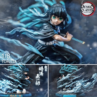 JK Jianke Studio Demon Slayer Kimetsu no Yaiba ดาบพิฆาตอสูร Tokitou Muichirou โทคิโท มุอิจิโร่ เสาหลักหมอก Resin Statue