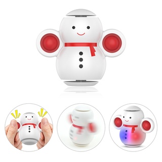 ของเล่น Pioneer Pop It Fidget ซิลิโคนสีรุ้งคริสต์มาสบรรเทาความเครียด