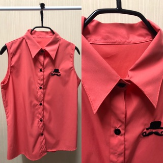 เสื้อแขนกุด (ใหม่) สีน่ารัก สดใส