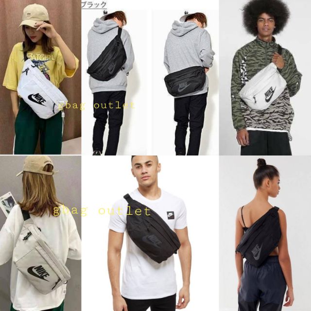 *ส่งฟรี ไม่ใช่โค๊ด !! ของแท้ พร้อมส่งค่ะ* Size L ▪ NIKE TECH HIP PACK