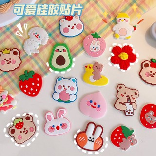Jelly Beary สติกเกอร์ 3D DIY สติกเกอร์ซิลิโคนนุ่ม ตัวใหญ่ ติดกล่องข้าว ติดตู้เย็น ติดของใช้ต่างๆ