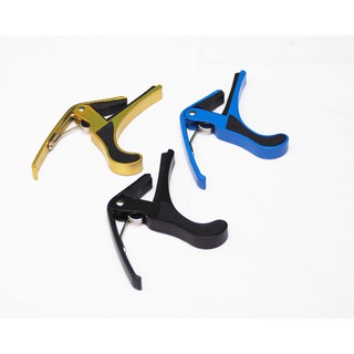 คาโป้กีตาร์แบบหนีบ HY Guitar Capo สำหรับกีตาร์โปร่ง กีตาร์คลาสสิค กีตาร์ไฟฟ้า เเบบคละสี