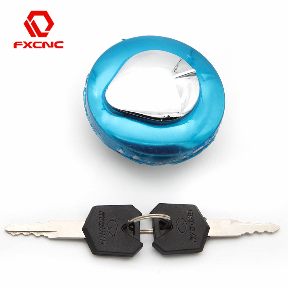 Motorcycle Fuel Gas Cap Cover Tank Lock with Keys For Honda VTX 1300 FURY VT1300 Shadow Spirit VT750