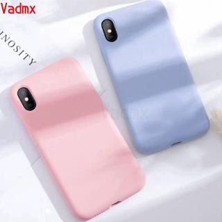 OPPO A9 A5 2020 Realme C3 5 5s 5i 3 Pro X K3 Reno 2Z 2f 2 Z 10x Zoom Case Liquid Silicone Soft TPU Colorful Fresh Simple Cover