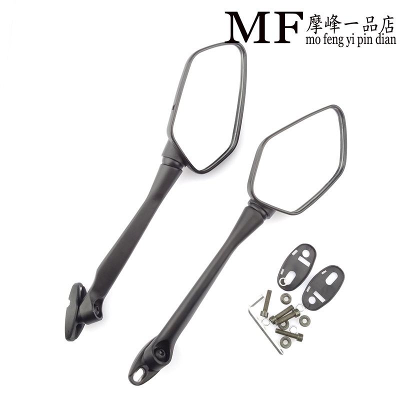 การปรับเปลี่ยนมืออาชีพเหมาะสําหรับ Honda CBR250R CBR300R CBR500R CBR650F กระจกมองหลังสะท้อนแสงกระจกมองหลัง