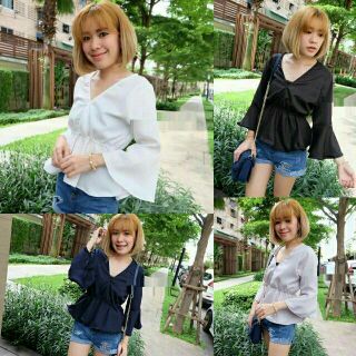 Minimal เสื้อผ้าแฟชั่น งานผ้าโฟร์เวย์ แบบน่ารักๆ
