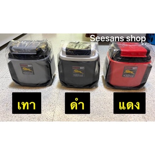 ถังขยะในรถ ถังผงมีฝาปิด มีหนามเตยเกาะกับพรมในรถ (คละสี) Car Trash Bin 1 pcs.