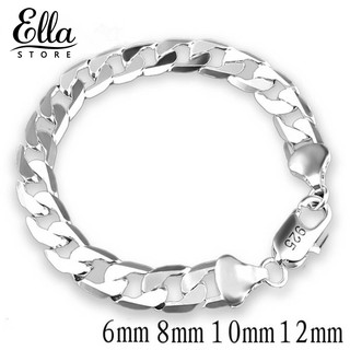 สร้อยข้อมือกำไลข้อมือชุบเงิน Ella