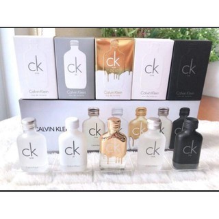 CALVIN KLEIN CK Miniatures Coffret Set 4กลิ่น 5ชิ้น (10ml*5)