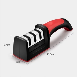 เครื่องลับมีดเอนกประสงค์ รุ่นใหม่ ลับคมได้3ระดับ(Knife Sharpener) พร้อมที่ลับคมกรรไกร ที่ลับมีด เครื่องลับมีด