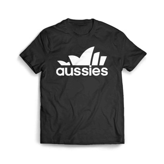 เสื้อผ้าผชเสื้อยืด ลาย Aussie 2S-5XL