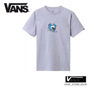 เสื้อยืดVANS SKATE TV T-SHIRT ATHLETIC HEATHER สินค้ามีประกันแท้